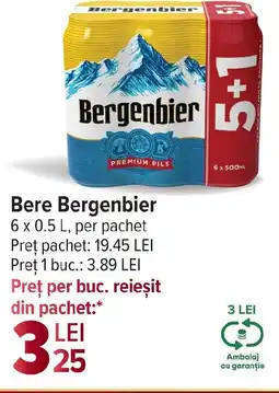 Carrefour Bere Bergenbier Ofertă