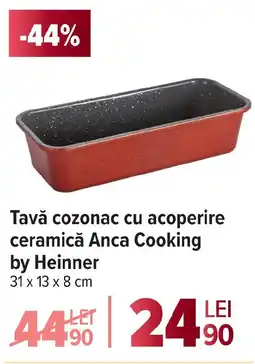 Carrefour Tavă cozonac cu acoperire ceramică Anca Cooking by Heinner Ofertă