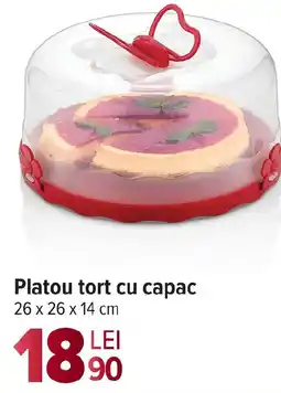 Carrefour Platou tort cu capac Ofertă