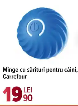 Carrefour Minge cu sărituri pentru câini, Carrefour Ofertă