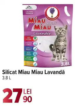 Carrefour Silicat Miau Miau Lavandă Ofertă