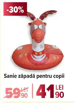 Carrefour Sanie zăpadă pentru copii Ofertă