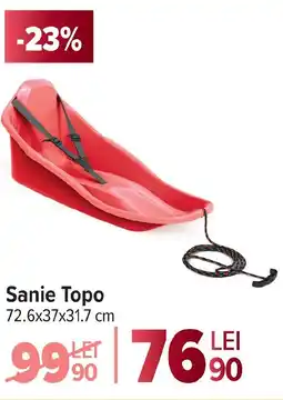 Carrefour Sanie Topo Ofertă