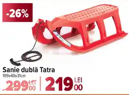 Carrefour Sanie dublă Tatra Ofertă
