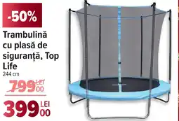 Carrefour Trambulină cu plasă de siguranţă, Top Life Ofertă