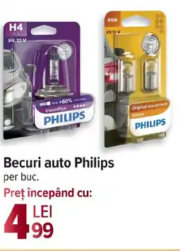 Carrefour Becuri auto Philips Ofertă