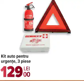 Carrefour Kit auto pentru urgenţe, 3 piese Ofertă