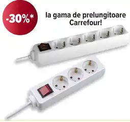 Carrefour La gama de prelungitoare Carrefour! Ofertă