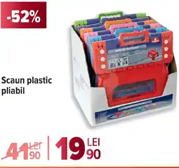 Carrefour Scaun plastic pliabil Ofertă