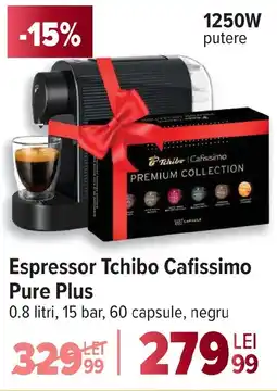 Carrefour Espressor Tchibo Cafissimo Pure Plus Ofertă
