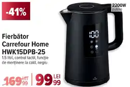 Carrefour Fierbător Carrefour Home HWK15DPB-25 Ofertă