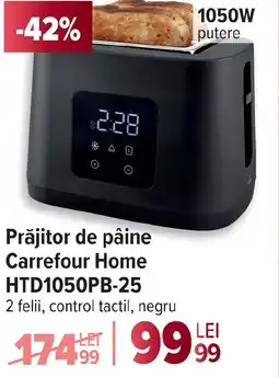 Carrefour Prăjitor de pâine Carrefour Home HTD1050PB-25 Ofertă