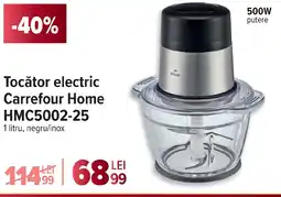 Carrefour Tocător electric Carrefour Home HMC5002-25 Ofertă