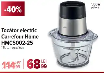 Carrefour Tocător electric Carrefour Home HMC5002-25 Ofertă