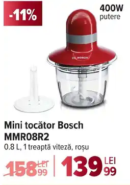 Carrefour Mini tocător Bosch MMR08R2 Ofertă