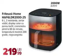 Carrefour Friteuzǎ Home HAF6LDR2000-25 Ofertă