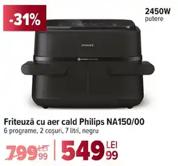 Carrefour Friteuză cu aer cald Philips NA150/00 Ofertă