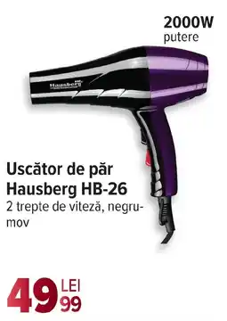 Carrefour Uscător de păr Hausberg HB-26 Ofertă