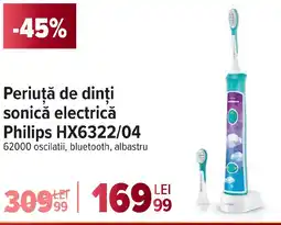 Carrefour Periuţă de dinți sonică electrică Philips HX6322/04 Ofertă