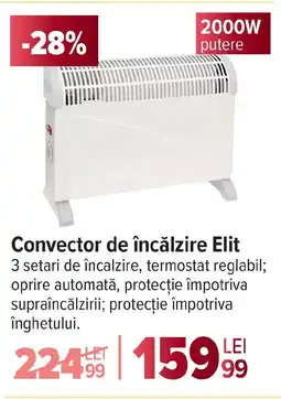 Carrefour Convector de încălzire Elit Ofertă
