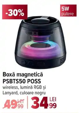Carrefour Boxǎ magnetică PSBTS50 POSS Ofertă