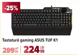 Carrefour Tastatură gaming ASUS TUF K1 Ofertă