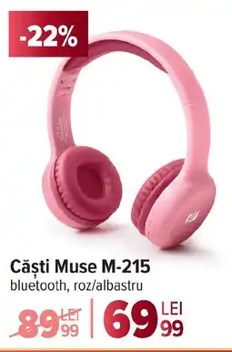 Carrefour Căşti Muse M-215 Ofertă