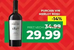 Simos Purcari vin merlot roșu Ofertă
