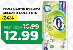 Simos Zewa hârtie igienică deluxe Ofertă