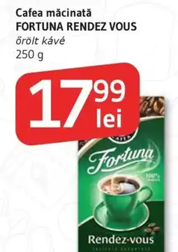 Supeco Cafea măcinată FORTUNA RENDEZ VOUS Ofertă