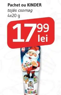 Supeco Pachet ou KINDER Ofertă