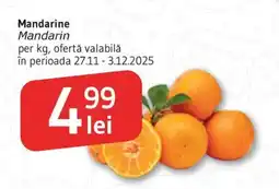 Supeco Mandarine Ofertă