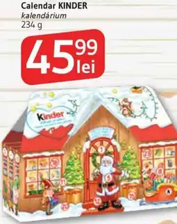 Supeco Calendar KINDER Ofertă