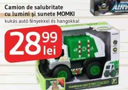 Supeco Camion de salubritate cu lumini şi sunete MOMKI Ofertă