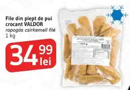 Supeco File din piept de pui crocant VALDOR Ofertă