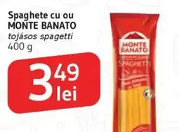 Supeco Spaghete cu ou MONTE BANATO Ofertă
