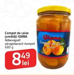 Supeco Compot de caise jumǎtǎți GIANA Ofertă