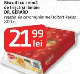 Supeco Biscuiți cu cremă de frişcă şi lămâie DR. GERARD Ofertă