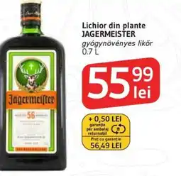 Supeco Lichior din plante JAGERMEISTER Ofertă