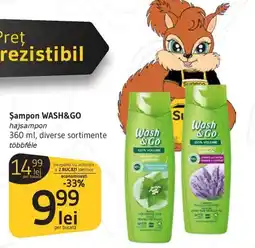 Supeco Șampon WASH&GO Ofertă