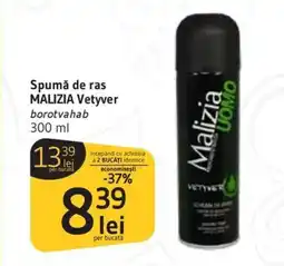 Supeco Spumă de ras MALIZIA Vetyver Ofertă