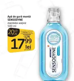 Supeco Apǎ de gurǎ mentǎ SENSODYNE Ofertă