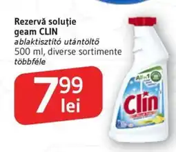 Supeco Rezervă soluţie geam CLIN Ofertă