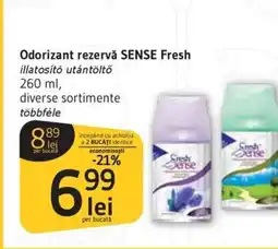 Supeco Odorizant rezervǎ SENSE Fresh Ofertă