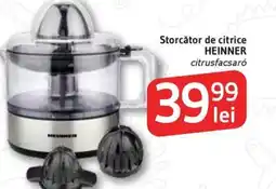 Supeco Storcător de citrice HEINNER Ofertă