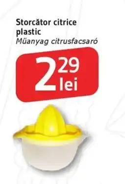 Supeco Storcător citrice plastic Ofertă