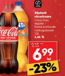 PROFI Băutură răcoritoare Coca Cola regular / Fanta portocale carbogazoasă Ofertă