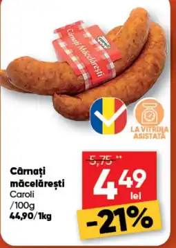PROFI Carnati măcelăreşti Caroli Ofertă