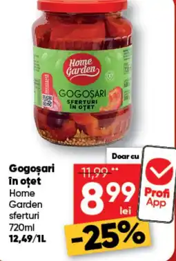 PROFI Gogosari în oțet Home Garden sferturi Ofertă