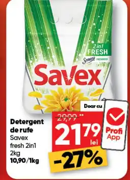 PROFI Detergent de rufe Savex fresh 2in1 Ofertă